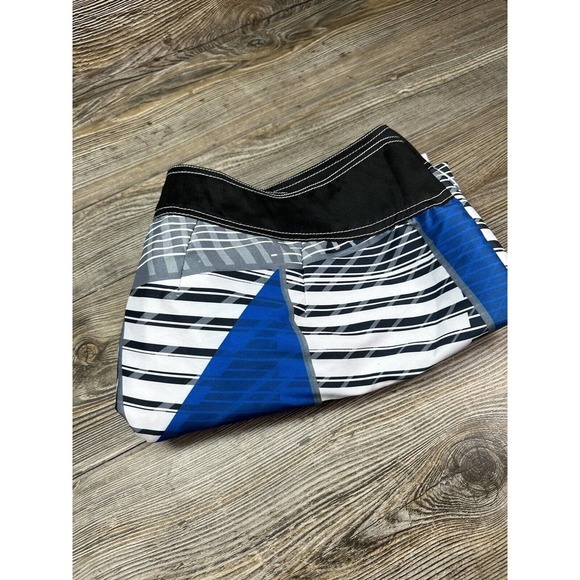 MOLOKAI Surf Co. Board Shorts Lined hook and loop Blue white 40 - Picture 3 of 10